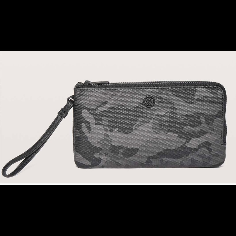 LULULEMON DOUBLE ZIP POUCH INCOGNITO.